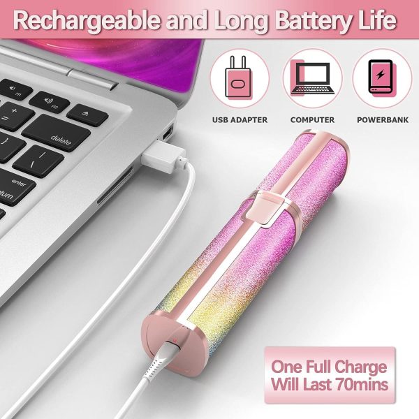 2 in 1 Electric Eyebrow Trimmer & Facial Hair Remover – Rechargeable & Painless
