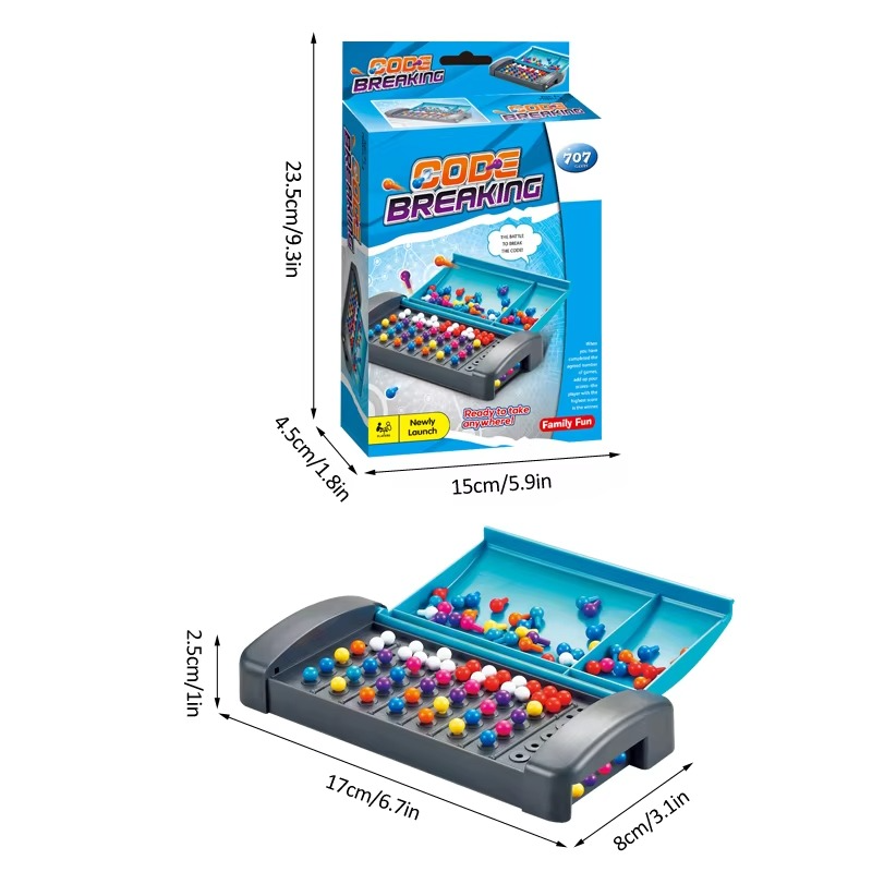 Funny Battle Code Breaking Game 🎮 | 2-Player Family Puzzle Toy 🧩 | Educational Intelligence Challenge Toy for Kids & Adults 🎁