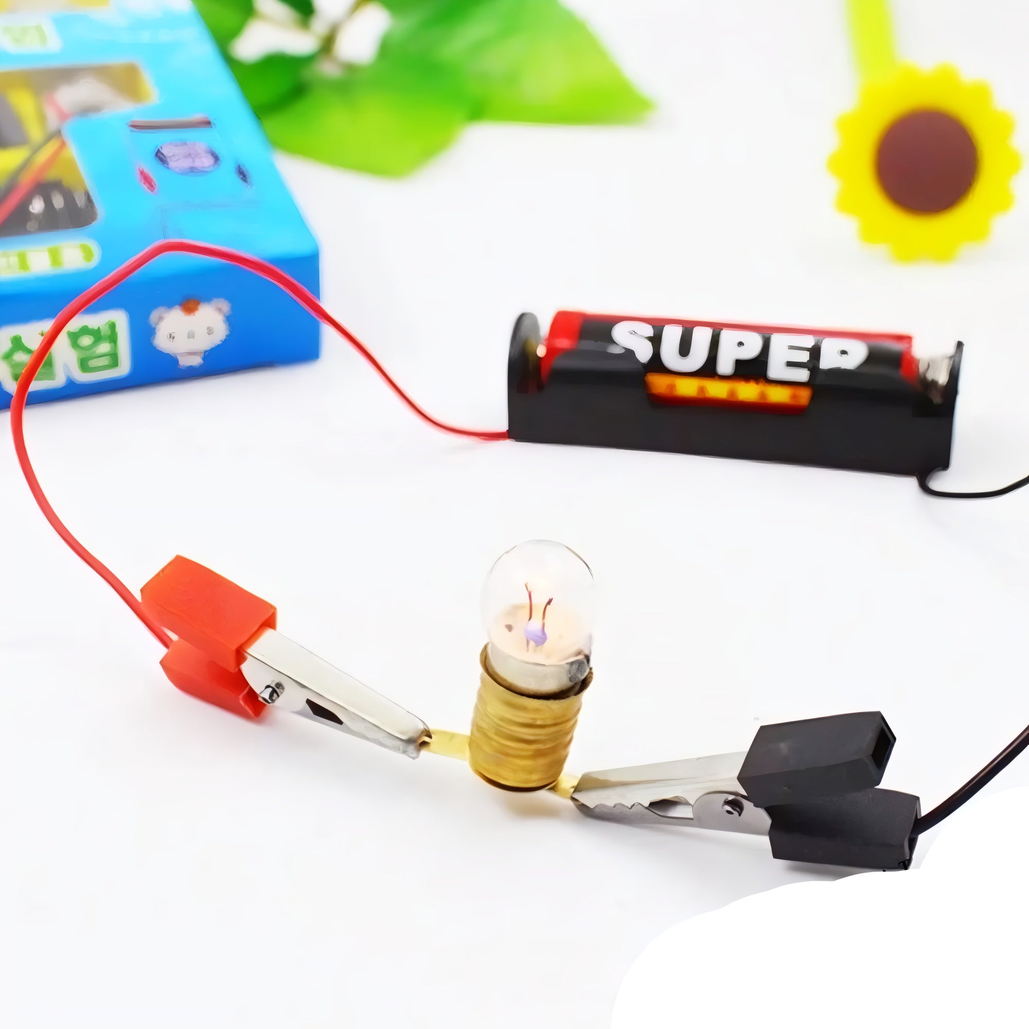 DIY Electrical Circuit Learning Set ⚡ | Kids Safe Science Experiment Kit 🔬 | STEM Educational Toy for School & Home Projects 🎓
