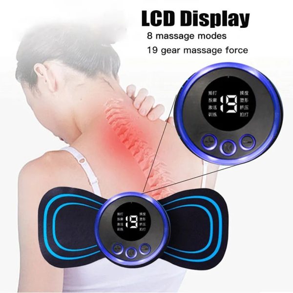 Pain Relief Portable Mini Electric Massager Pain Relief Patch in Pakistan