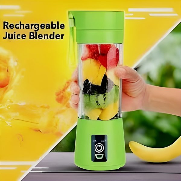 Portable Mini 6 Blade Juicer Blender (380ml) – Rechargeable