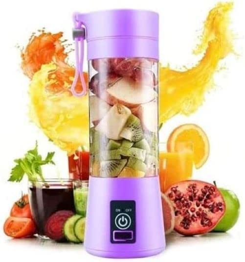 Portable Mini 6 Blade Juicer Blender (380ml) – Rechargeable