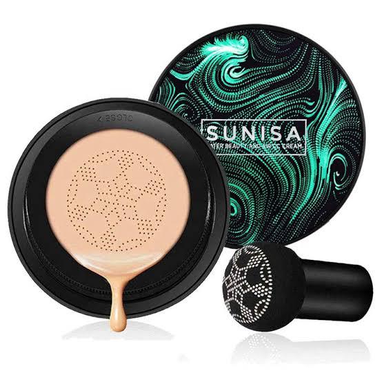 Sunisa Water Light Beauty Cushion CC Cream – Lightweight, Hydrating & Flawless Coverage | Radiant Nude Finish (20gm)