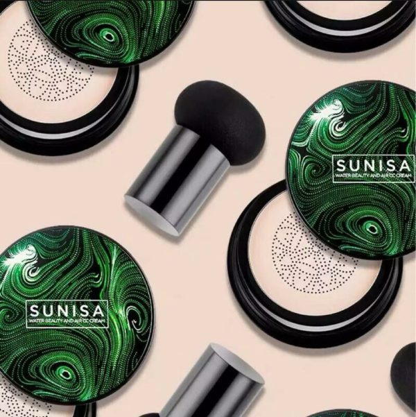 Sunisa Water Light Beauty Cushion CC Cream – Lightweight, Hydrating & Flawless Coverage | Radiant Nude Finish (20gm)