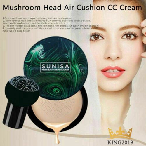 Sunisa Water Light Beauty Cushion CC Cream – Lightweight, Hydrating & Flawless Coverage | Radiant Nude Finish (20gm)