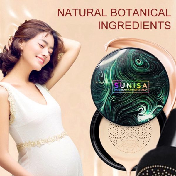 Sunisa Water Light Beauty Cushion CC Cream – Lightweight, Hydrating & Flawless Coverage | Radiant Nude Finish (20gm)