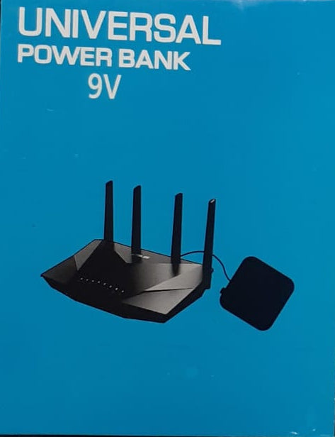 WiFi Router Power Bank 20000mAh – Dual Voltage 9V/12V | Long Backup UPS for Internet Routers – Free Delivery in Pakistan
