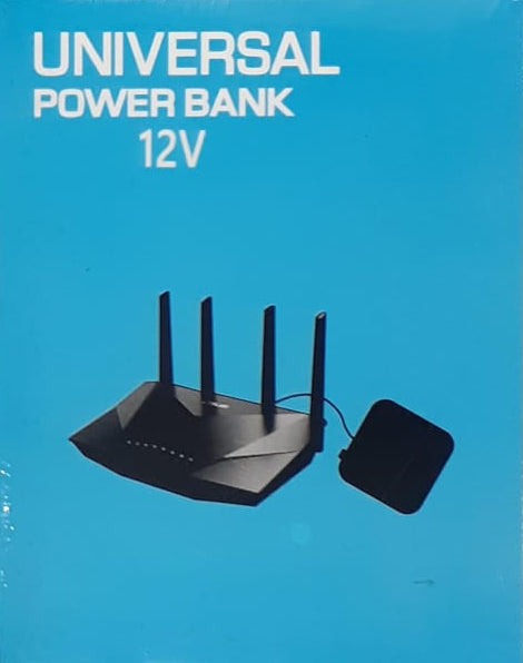 WiFi Router Power Bank 20000mAh – Dual Voltage 9V/12V | Long Backup UPS for Internet Routers – Free Delivery in Pakistan