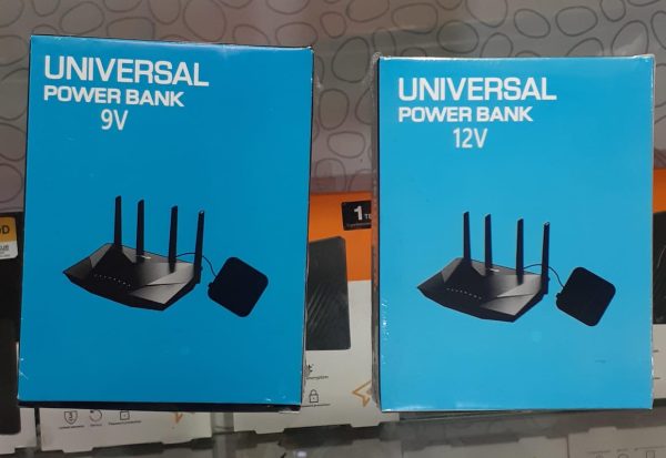 WiFi Router Power Bank 20000mAh – Dual Voltage 9V/12V | Long Backup UPS for Internet Routers – Free Delivery in Pakistan